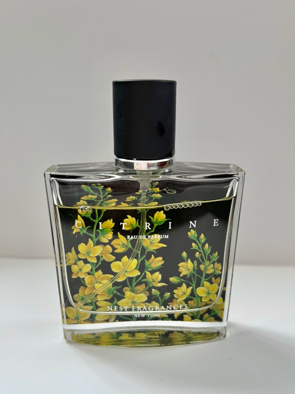 NEST Fragrances Citrine Eau de Parfum - Yellow Floral Bottle